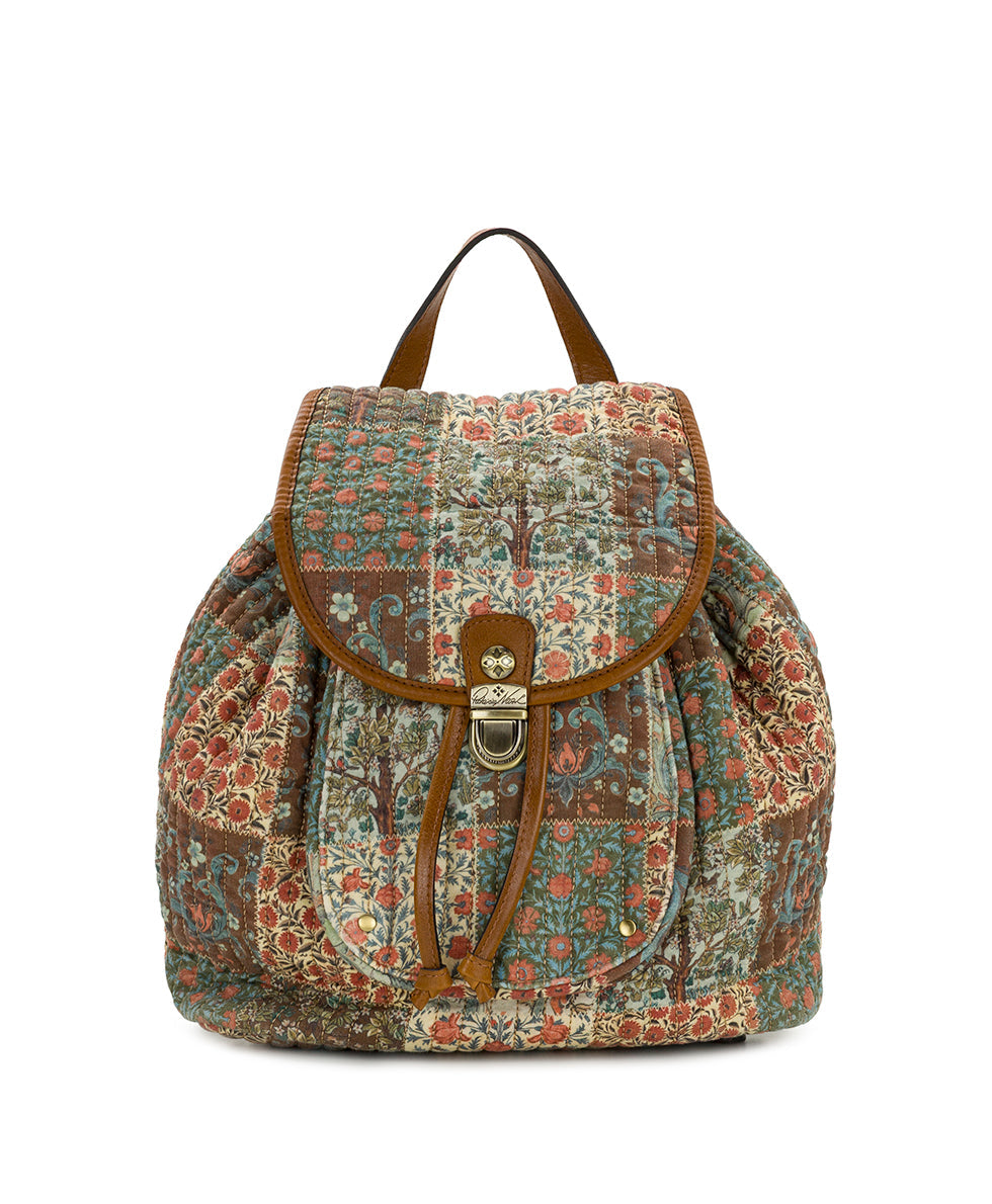Arezzo Backpack | Nordic Patchwork Cotton | Nordic Patchwork