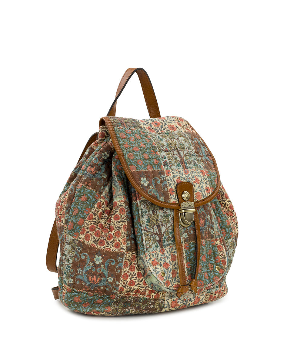 Arezzo Backpack | Nordic Patchwork Cotton | Nordic Patchwork