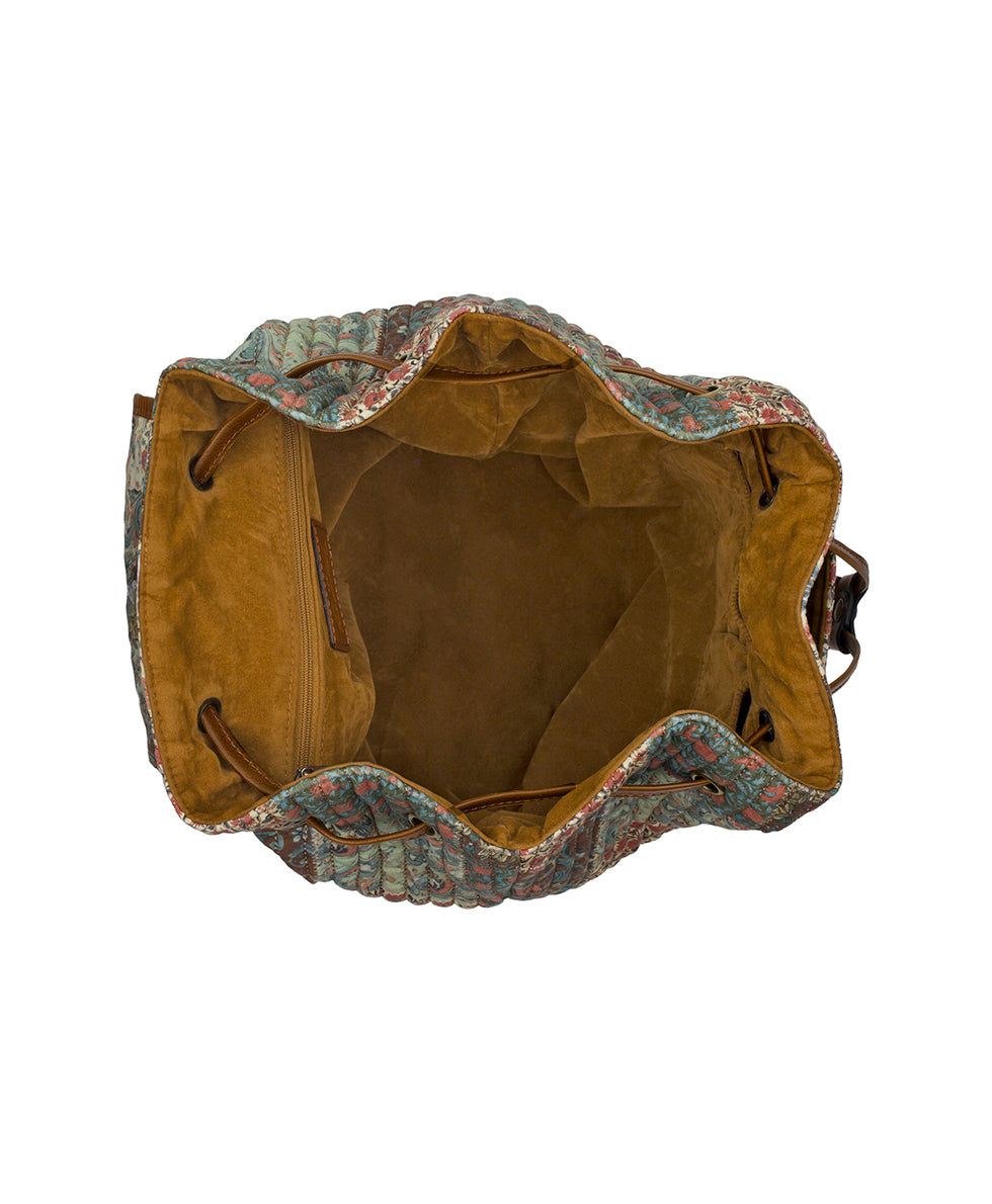 Arezzo Backpack | Nordic Patchwork Cotton | Nordic Patchwork