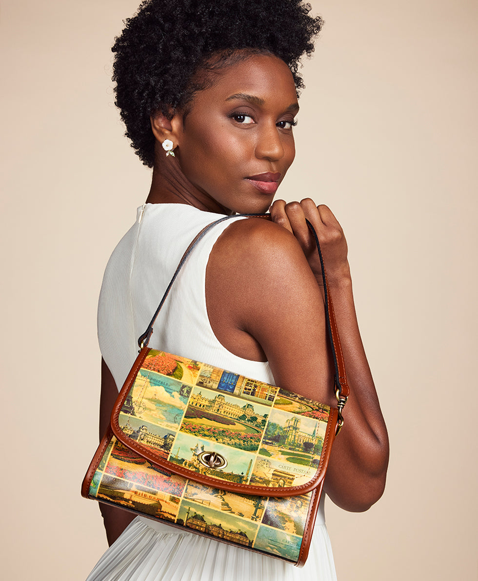 Ariane Top Handle Crossbody - Postcards From Paris
