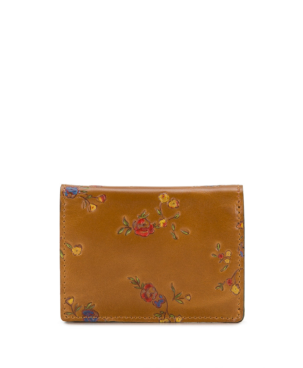 Annecy Wallet - Fleur de Jardin Embossed