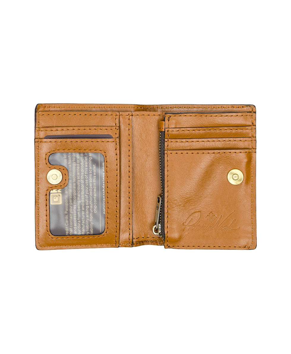 Annecy Wallet - Fleur de Jardin Embossed