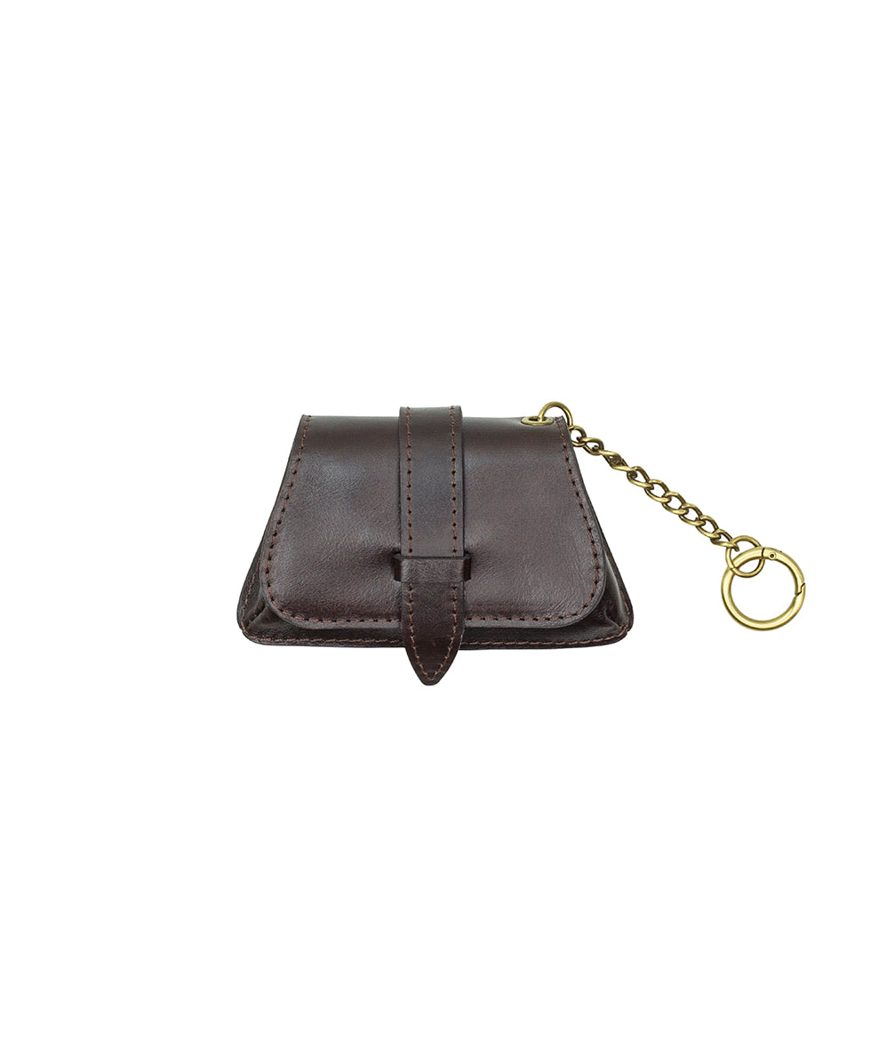 Anya Satchel With Hang Off | Suede Leather | Chocolate