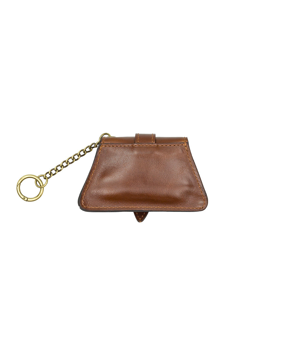 Anya Satchel With Hang Off | Suede Leather | Cognac