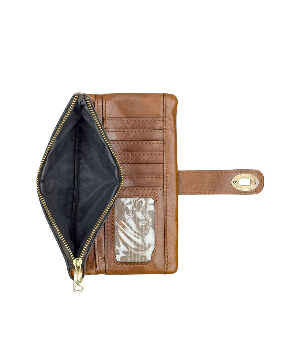 Annesley Wristlet - Vintage Distressed Leather