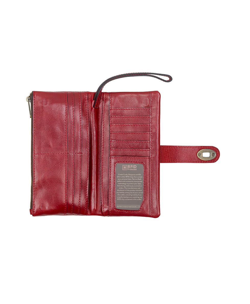 Annesley Wristlet - Vintage Distressed Leather
